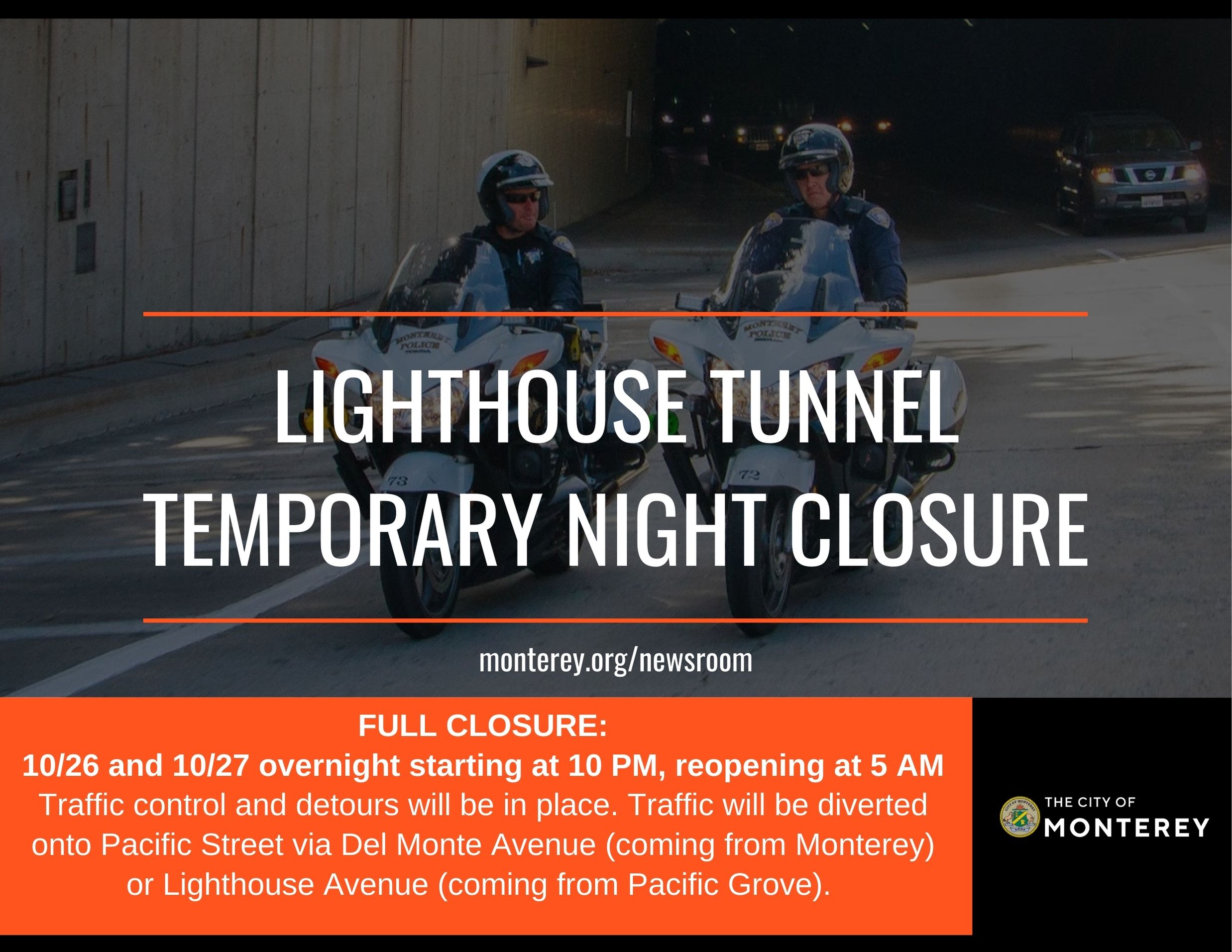 Lighthouse-Tunnel-Temporary-Closure